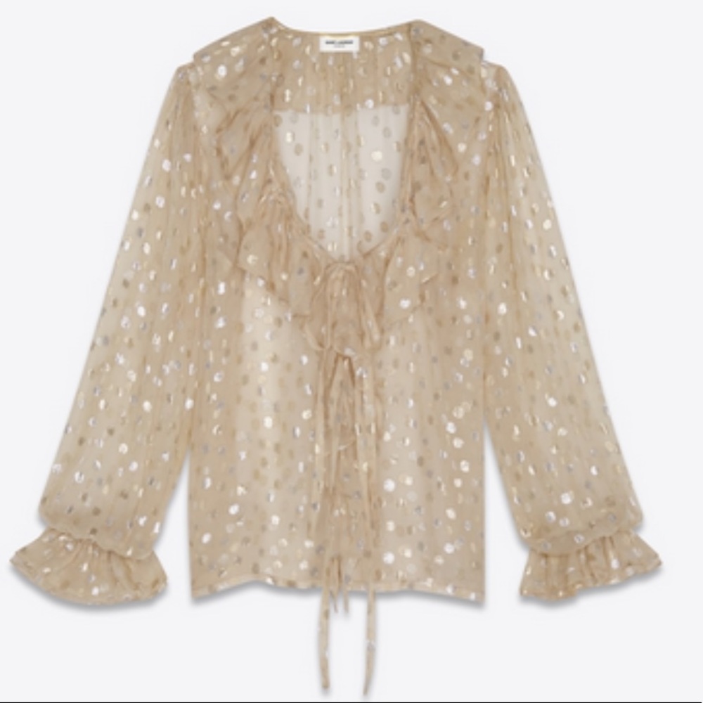 Saint Laurent blouse must have new with tags never worn - Picture 3 of 6